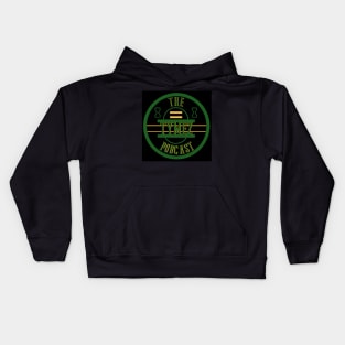 Tymez Podcast Black, Green, and Gold Kids Hoodie